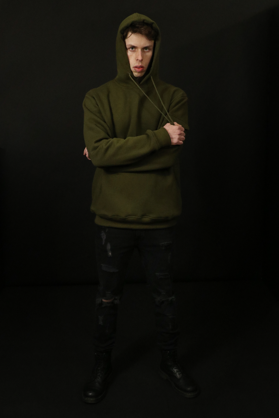 Military Green Hoodie
